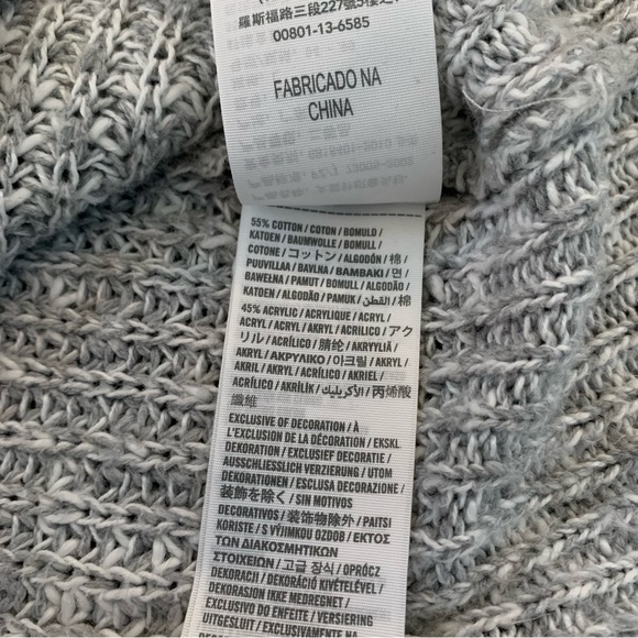 Hollister Cowl Neck Knit Sweater, Large - Picture 14 of 15